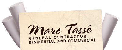 Marc Tass&eacute;, General contractor