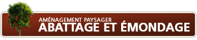 Abattage et émondage